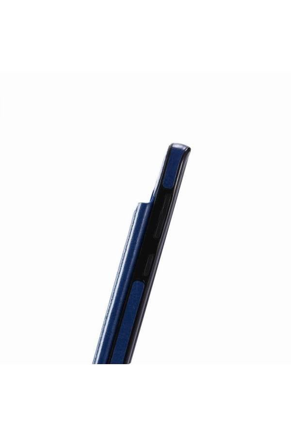 Generic - Protective Wallet Case With Card Holder Kickstand For Samsung S8 Plus Blue - Image 1