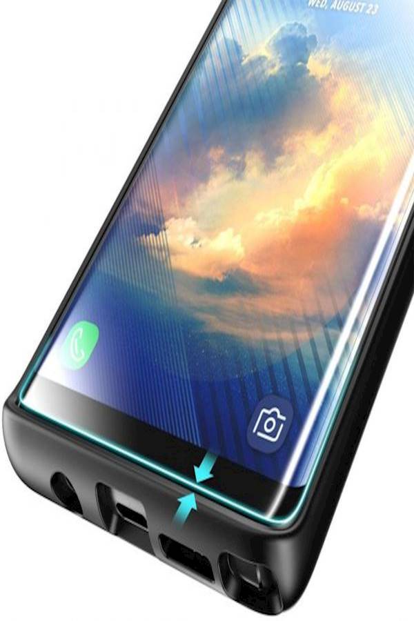 تراندز غطاء حماية واقٍ لهاتف سامسونج جالاكسي نوت 8 شفاف - Image 5