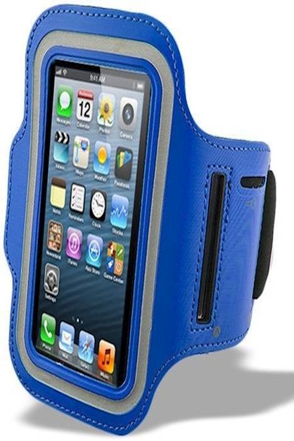 Sports Armband Case Holder for Apple iPhone 6/6S (4.7 Inch) With Gym Running Jogging Arm Band Strap Blue  - Image 3