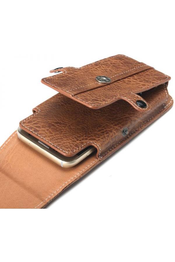 Protective Holster Case Cover For Samsung  S9 Plus Brown - Image 4