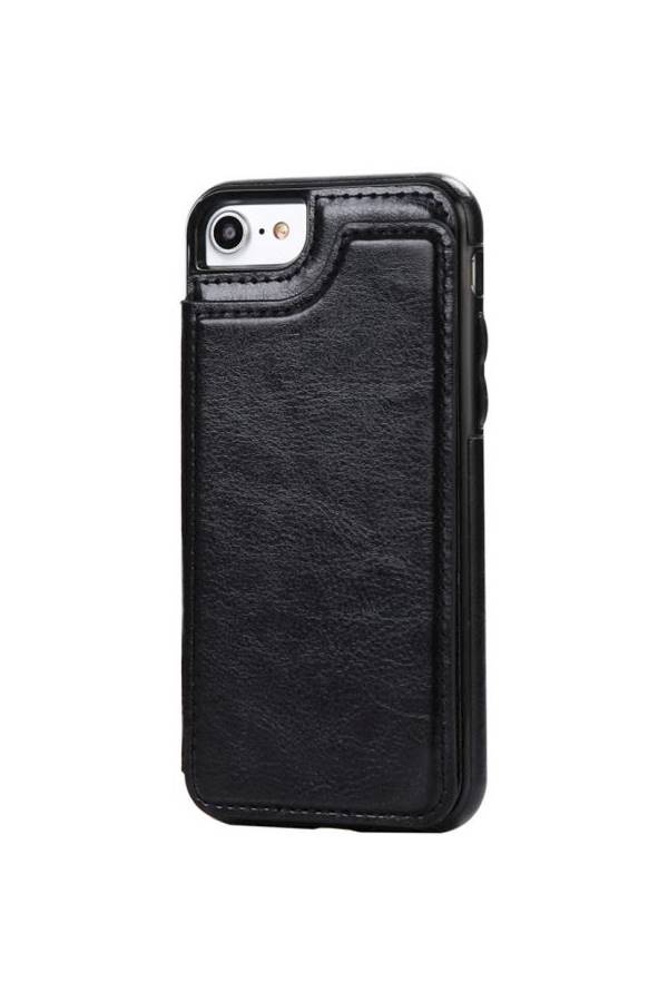 Protective Wallet Case With Card Holder For Apple iPhone 7 4.7-Inch Black
