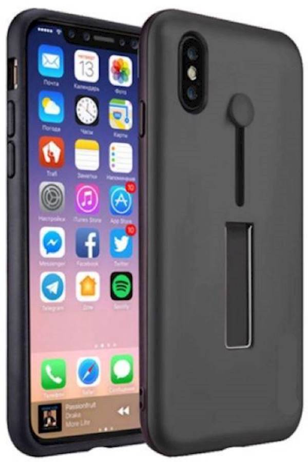 Generic - Protective Case Cover For Apple iPhone XS Black - Image 1