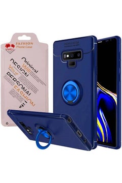 Protective Case Cover With Ring Holder For Samsung Galaxy Note 9 Blue - v1554976543/N23222674A_1