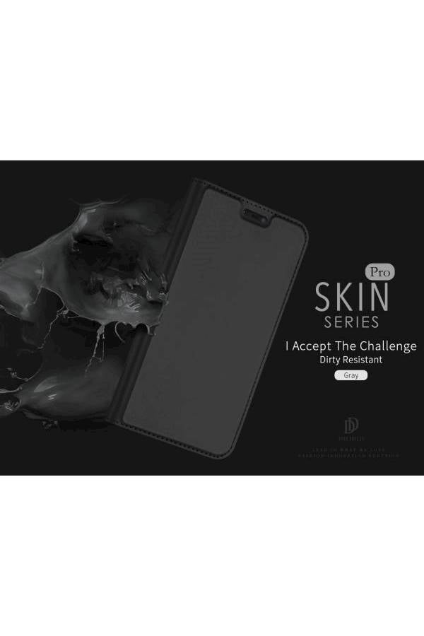 Generic - Shockproof Leather Case Cover For OnePlus 6 Black - Image 1
