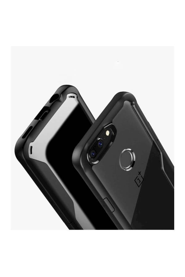 Generic - Shockproof Case Cover For Onplus 5T Clear/Black - Image 1