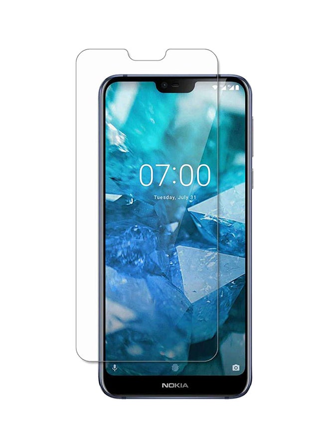 Generic - Tempered Glass Screen Protector For Nokia 7.1 Clear - Image 1
