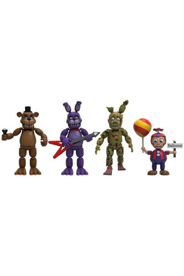 4-Piece Five Nights At Freddy'S Model 4cm - Image 1