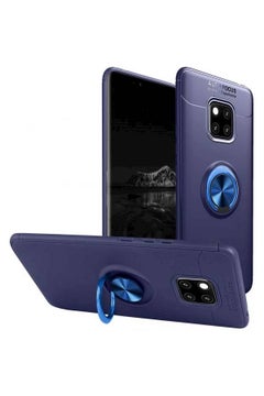 Generic Protective Case Cover With Rotating Ring For Huawei Mate 20 Pro Purple/Blue  - Image 1