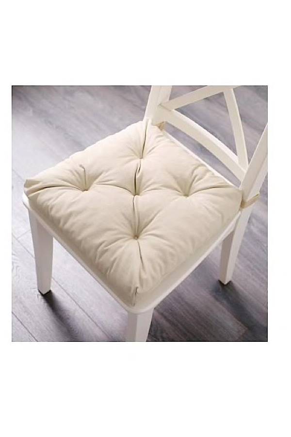 Generic Cotton Chair Cushion Cotton Beige  - Image 2