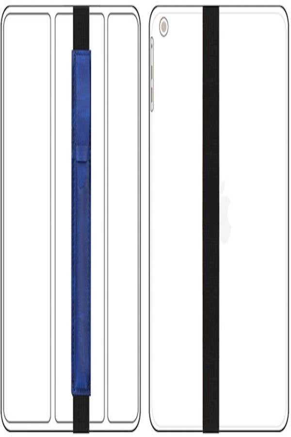 Protective Pencil Cover With USB Adapter Pocket For Apple Tablet Pen Blue - Image 3