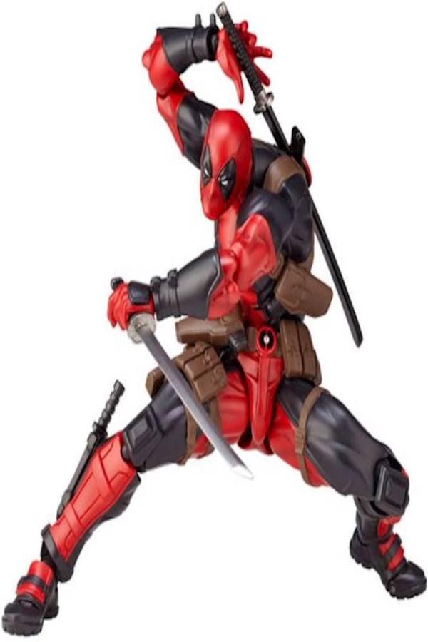 The Action Superhero Deadpool Action Figure 160 Millimeter 15cm - Image 1