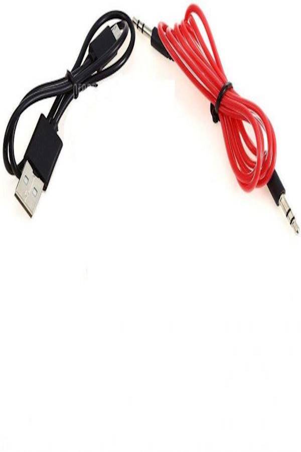 Bluetooth Over-Ear Stereo Headphones Red  - Image 5