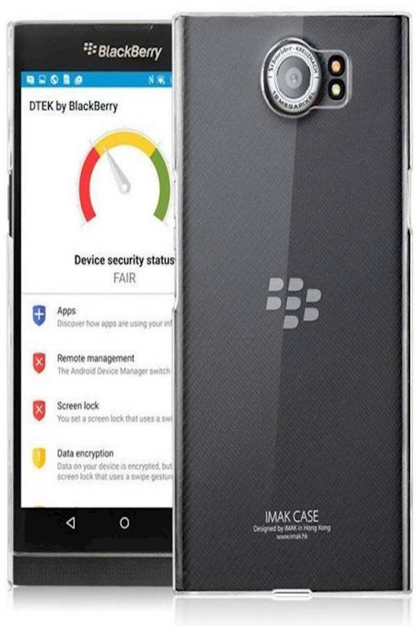 Crystal Hard Bumper Back Case Cover With Screen Protector For BlackBerry Priv Clear - Image 2