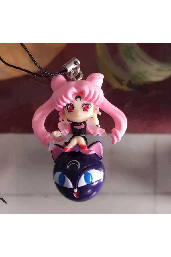 Generic - 5-Piece Twinkle Dolly Sailor Moon Keychain Set 5cm - Image 1