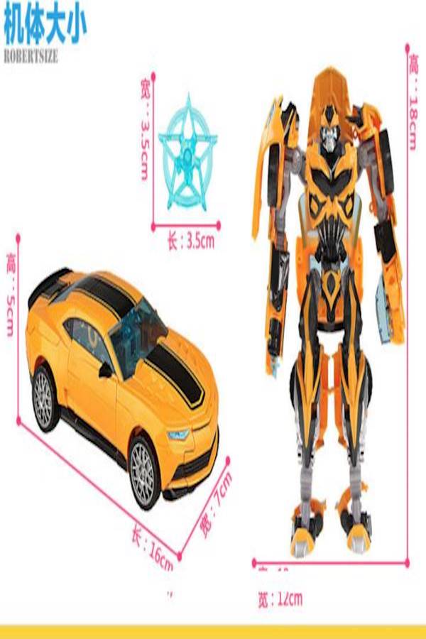 Transformers: Age Of Extinction Alloy Bumblebee Chevrolet Camaro Action Model