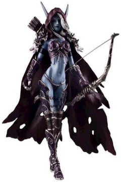 World Of Warcraft Sylvanas Windrunner Garage Action Model 15cm