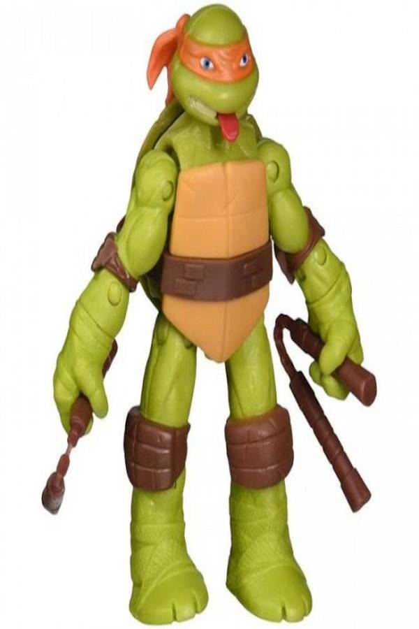 Ninja Turtles Tongue Pop Out Michelangelo Action Figure - Image 1