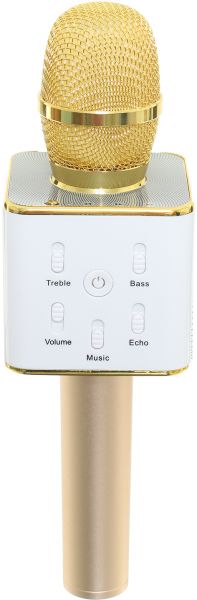 Water-Resistant Portable Bluetooth Speaker With Microphone gold - Image 4