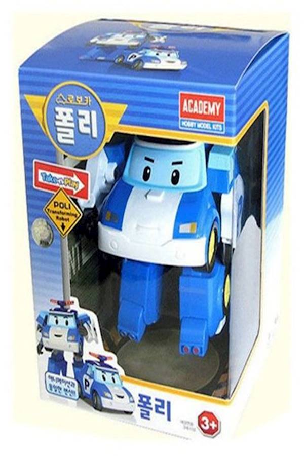 Generic - Robocar Poli Toy Transformation Robot Car Set - Image 1