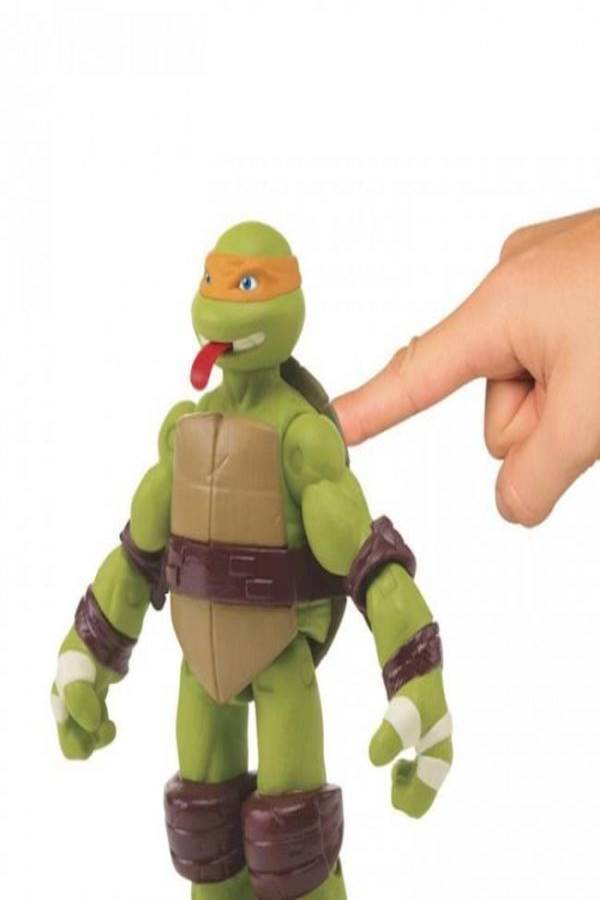 Ninja Turtles Tongue Pop Out Michelangelo Action Figure - Image 2