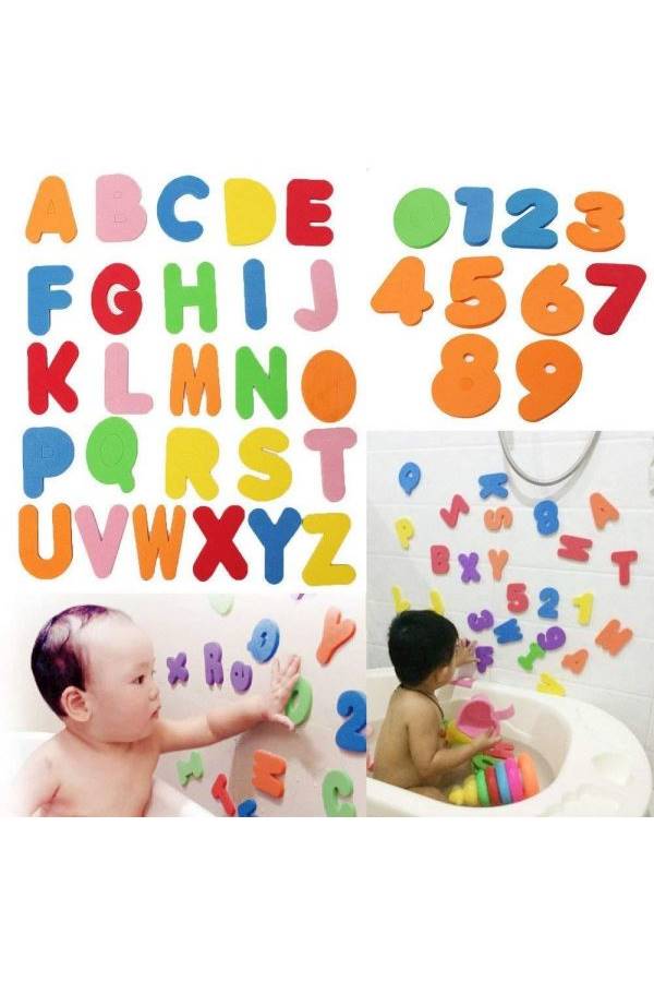 Generic - 36-Piece Alphanumeric Letter - Image 1