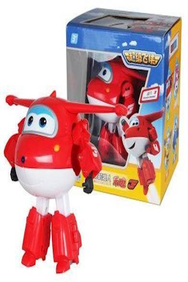 Super Wings Deformation Airplane Robot Action Figure 7cm - Image 4