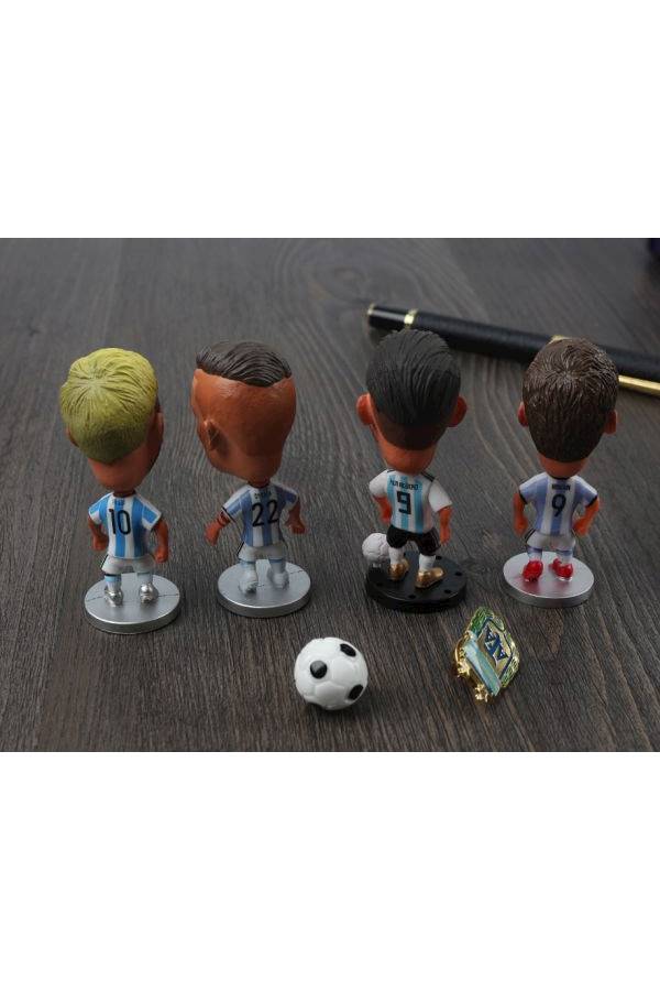 4-Piece Argentina National Team Player Set  - Image 5