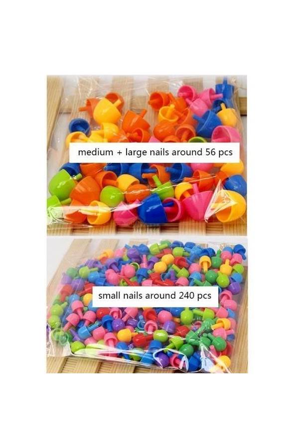 لوح بازل للعب بتصميم الفسيفساء للتعليم الإبداعي من 296 قطعة - Image 4