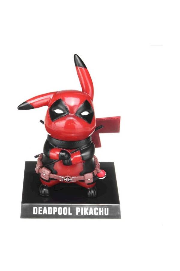 Pikachu Deadpool Model Toy - Image 1