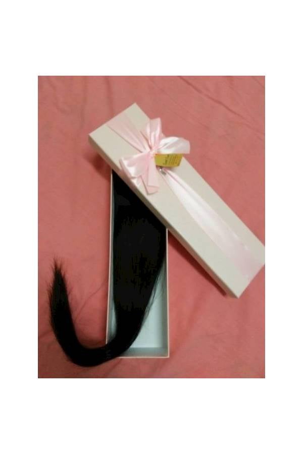 وصلات شعر مع كباسة أسود 26بوصة - Image 2