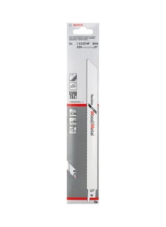 BOSCH 5-Piece Pallet Repair Saw Blade Set Silver 225mm  - Image 1