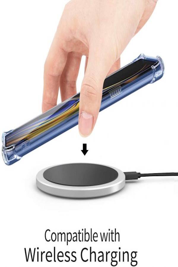Generic - Clear View Standing Case Cover For Samsung Galaxy Note 9 Clear - Image 1
