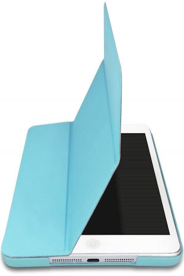 Case For iPad Mini 4  Slim Lightweight Smartshell Stand Cover With Translucent Frosted Back Protector For Apple iPad Mini 4 7.9 Inch 2015 Release Tablet Blue - Image 3