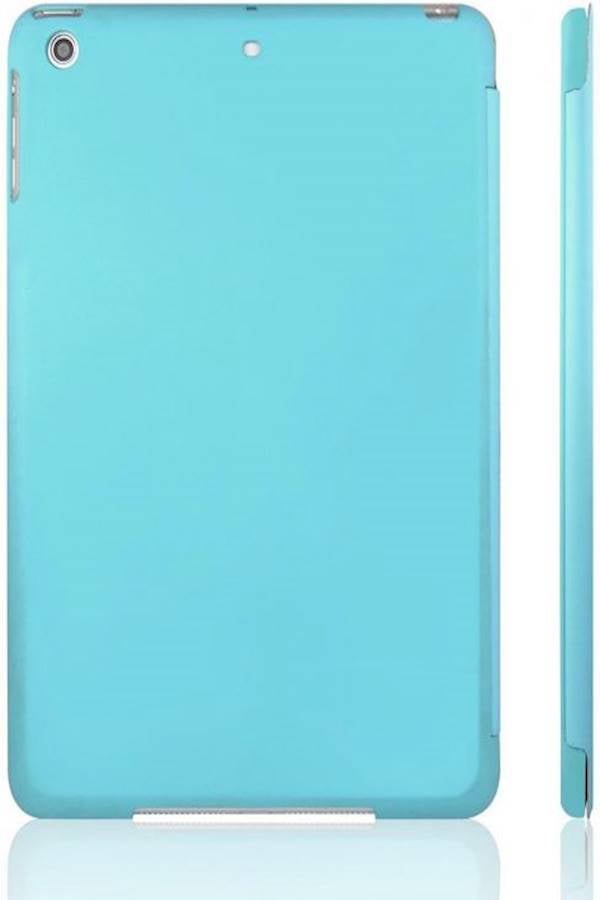 Case For iPad Mini 4  Slim Lightweight Smartshell Stand Cover With Translucent Frosted Back Protector For Apple iPad Mini 4 7.9 Inch 2015 Release Tablet Blue - Image 4