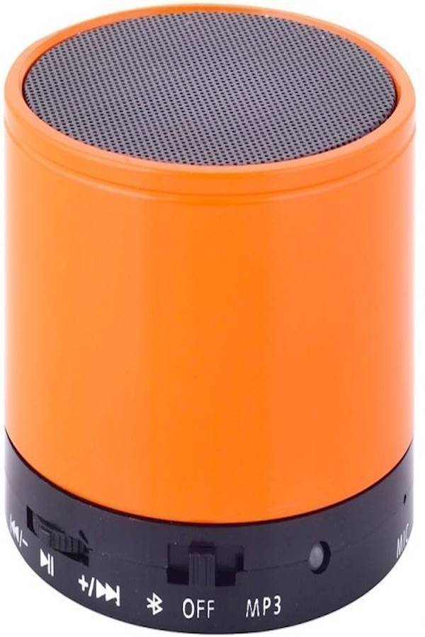Mini Wireless Multimedia Speaker Orange - Image 2