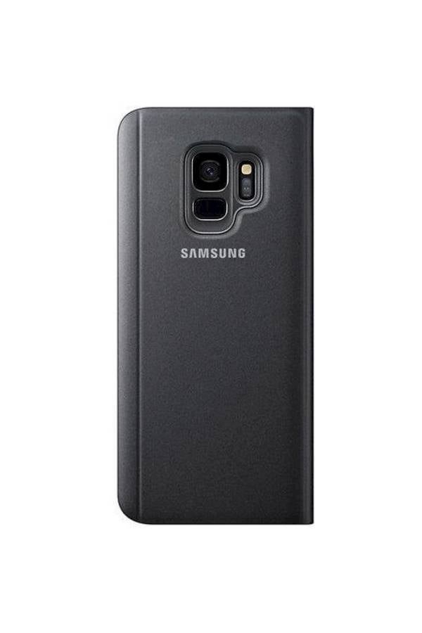 Clear View Flip Case Cover For Samsung Galaxy S9 Plus Black - Image 5