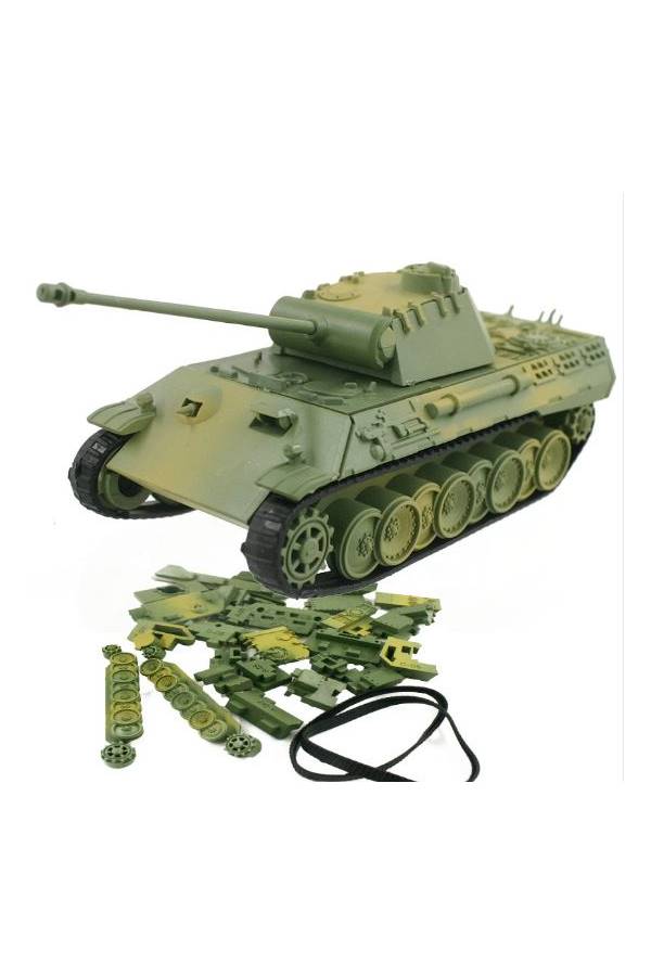 Generic - 2-Piece 4D Tank Model Set Building Kit - Image 1