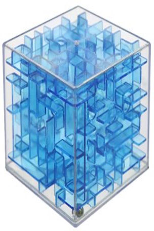 مكعب متاهة بلاستيكي ثلاثي الأبعاد