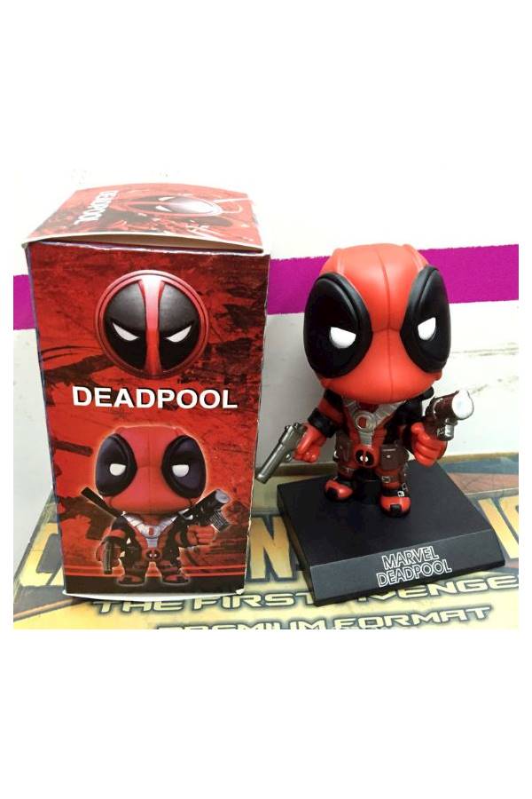 X-Men'S Deadpool Q Version Shaking Head Figure 13cm - Image 3