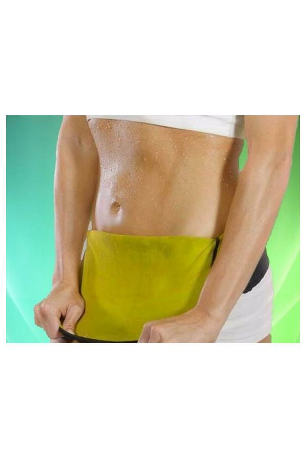 Generic Sauna Slimming Belt Black/Yellow  - Image 2