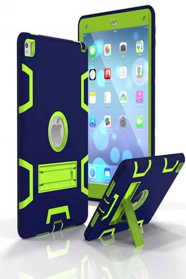 Rubber Shockproof Heavy Duty Tough Cover Smart Case For Apple iPad  - Image 1