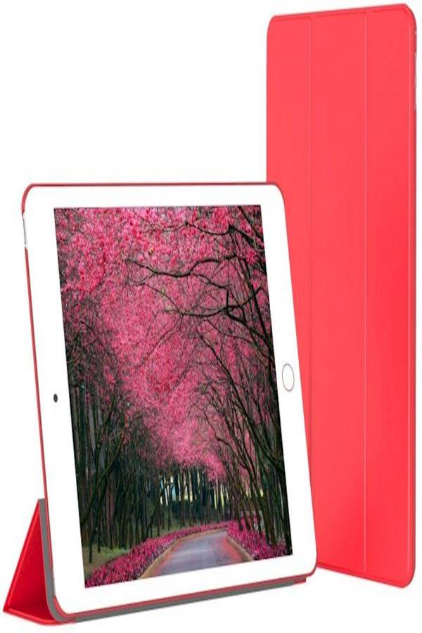 Slim Fit iPad Smart Cover Case For Apple iPad 2 iPad 3 iPad 4 Red  - Image 3