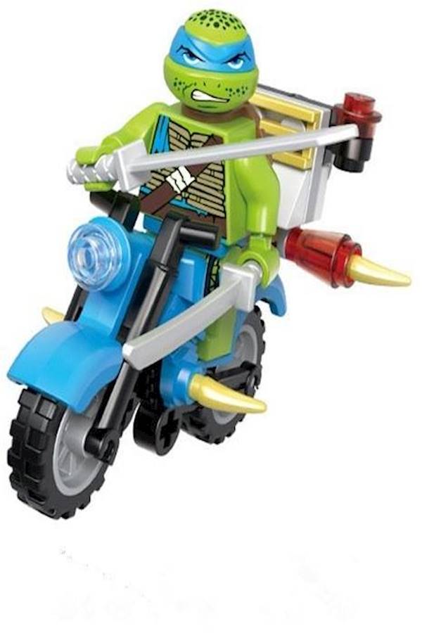 Teenage Mutant Ninja Turtles Motorcycle Toy Set - Image 4
