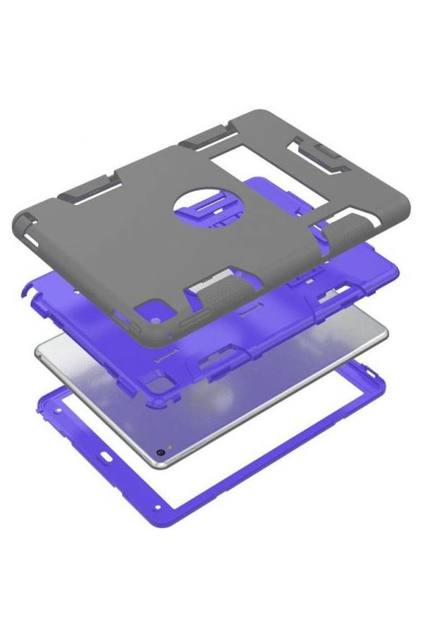 Anti Finger Rubber Shockproof Heavy Duty Tough Cover Smart Case For Apple iPad Mini Multi Color - Image 3