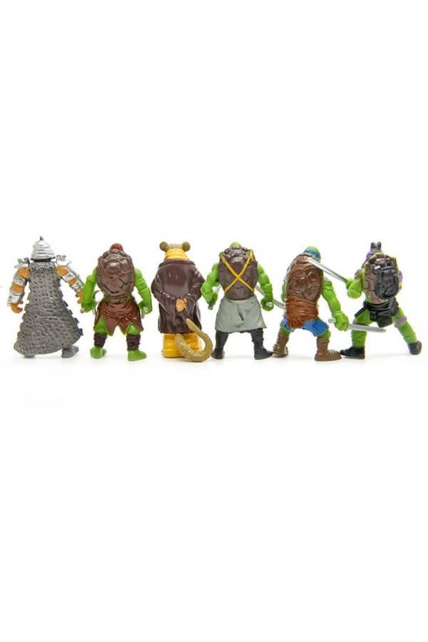 6-Piece Ninja Turtles 2 Generation Hand Office Keychain - Image 4