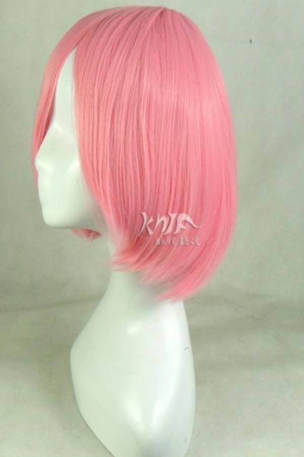 Generic Sakura Naruto Kozakura Cosplay Short Hair Wig Pink  - Image 3