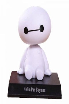 Generic Baymax Robot Shaking Head Statue  - Image 1