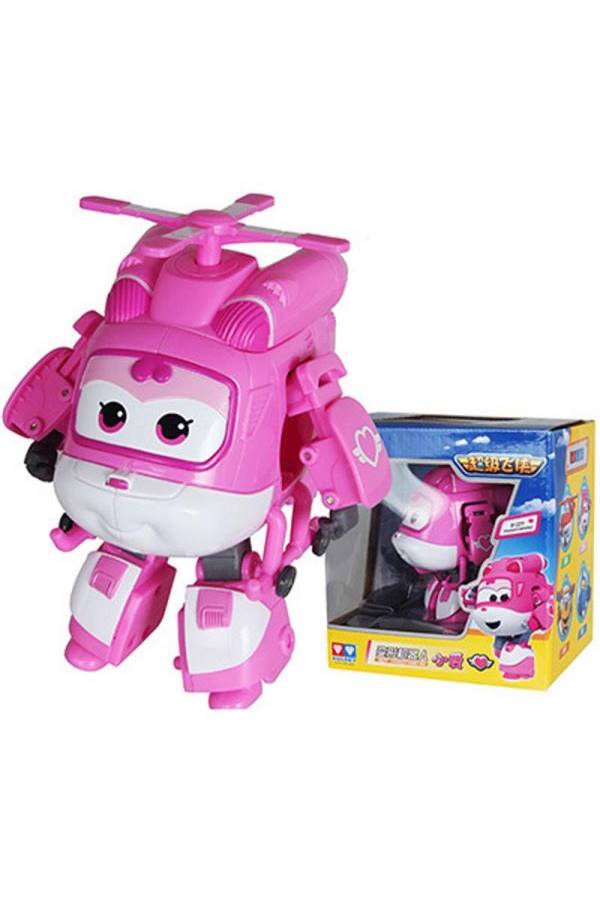 لعبة طائرة قابلة للتحويل من مسلسل "Super Wings" متعدد الألوان 15سم - Image 1