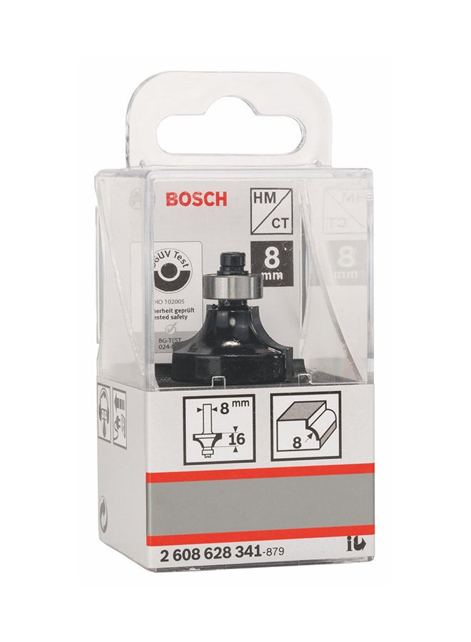 BOSCH Rounding Router Drill Bit Silver/Black  - Image 2