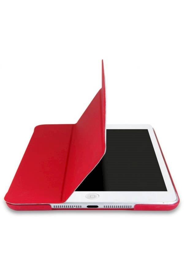 Generic - Dusproof Scratch Proof For iPad Mini 1 2/3 Retina Smart Case For iPad Mini 1 2/3 Retina Slim Stand Leather Back Cover Red - Image 1